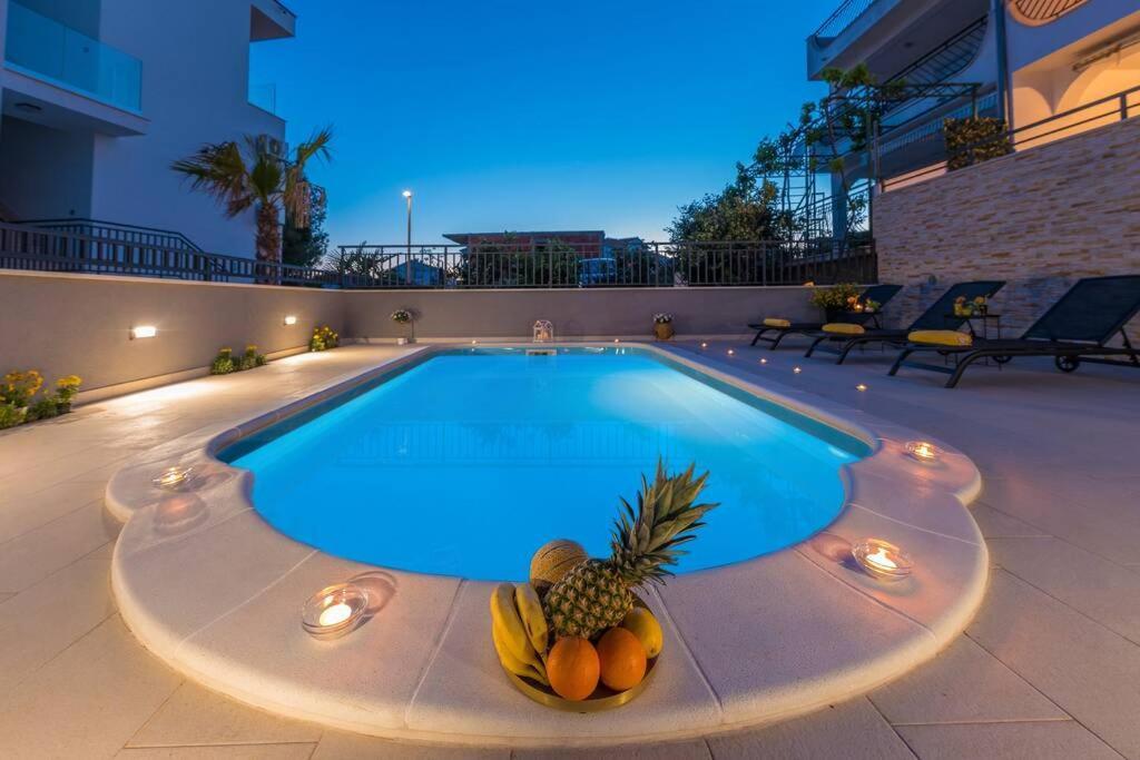 Villa Seaview With Pool - Apartment Cotton Traù Esterno foto